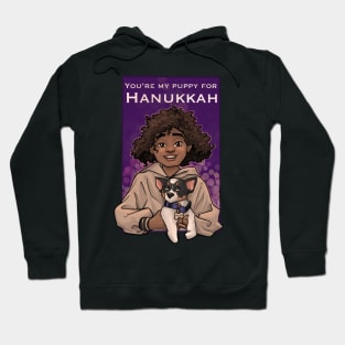 Puppy for Hanukkah Hoodie